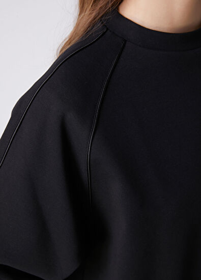 Beymen Club Black Piping Detailed Sweatshirt - 7
