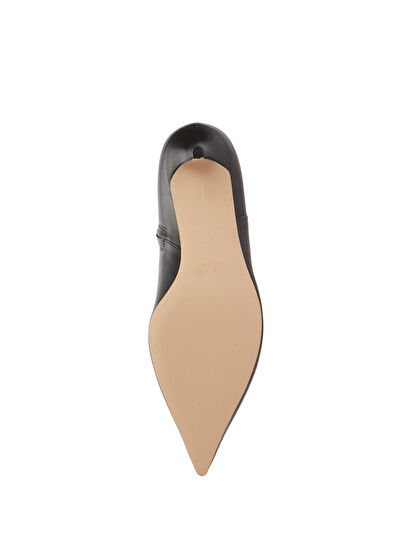 Beymen Club Siyah Kitten Heel Kadın Deri Bot - 5