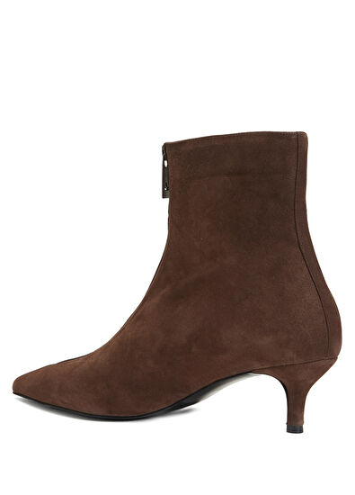 Beymen Club Dark Brown Women's Leather Boots - 3