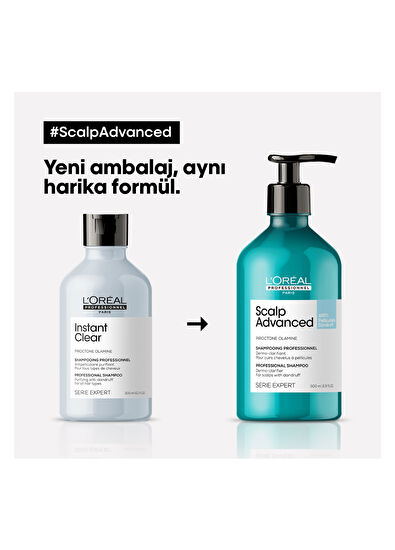 Loreal Professionnel Serie Expert Scalp Advanced Kepek Karşıtı Profesyonel Şampuan 500 ml - 6