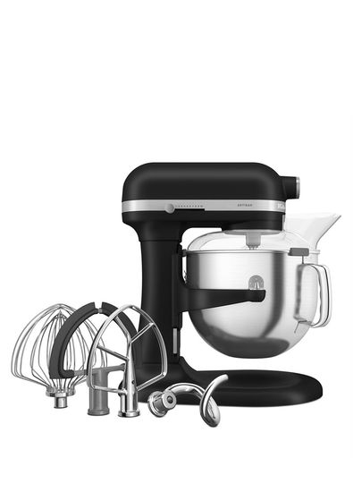 Kitchenaid 5KSM70SHX Artisan Matte Black Removable Bowl Stand Mixer - 5