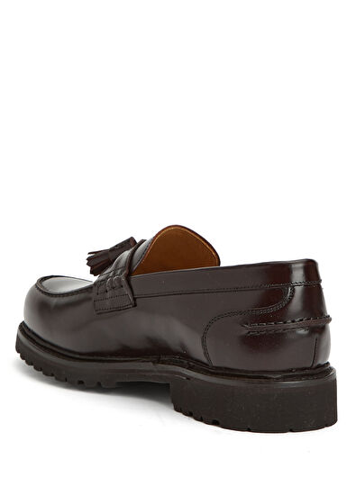 Berwick 1707 Bordo Erkek Deri Loafer - 3
