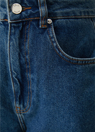 Beymen Club Slouchy Mavi Jean Pantolon - 7