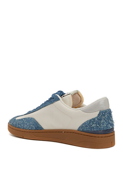 Michael Kors Wilton Mavi Beyaz Erkek Deri Sneaker - 3
