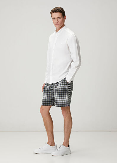 Beymen Club Comfort Fit Beyaz Tencel Twill Gömlek - 4