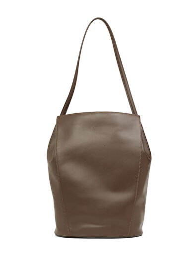Loulou de Saison Daya Kahverengi Kadın Deri Çanta - 4
