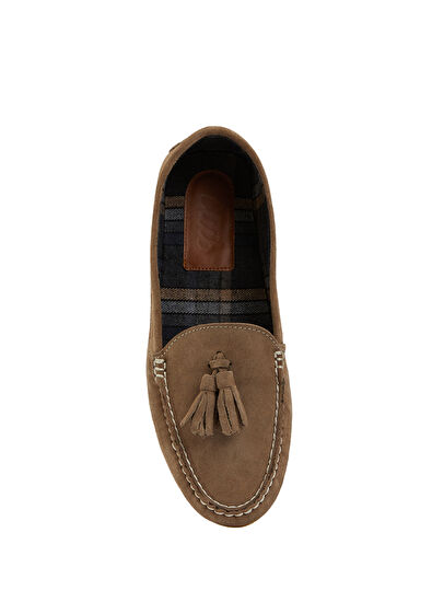 Beymen Club Light Brown Women's Suede Loafer - 4