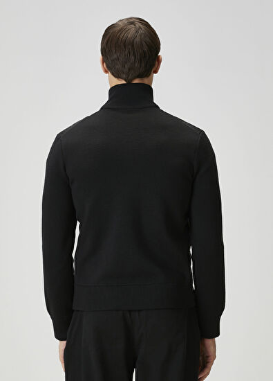Moncler Black Quilted Garnish Coat - 4