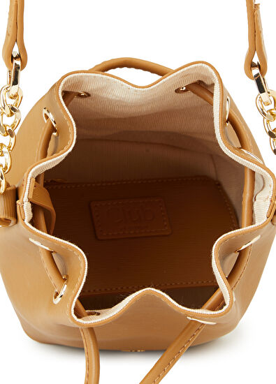 Beymen Club Soho Update Mini Caramel Women's Drawstring Bag - 5