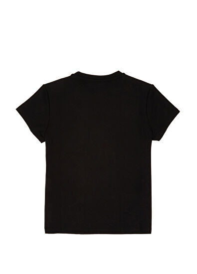 Beymen Club Fitted Siyah Hotfix Köpek T-shirt - 6