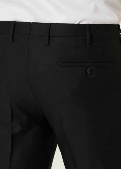 Rota Black Wool Pants - 5