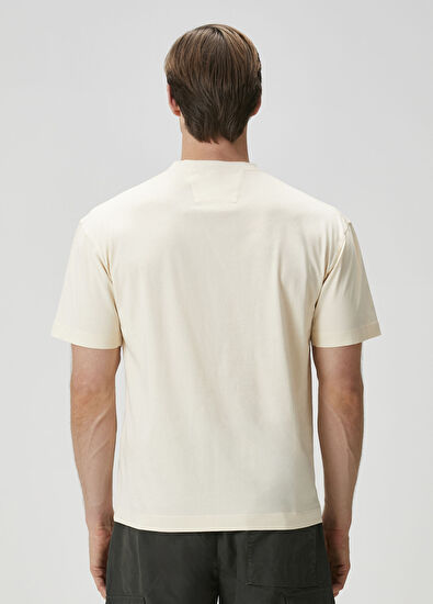 C.P. Company British Sailor Cream T-Shirt - 4