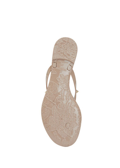 Rockstud Pudra Kadın Plaj Terliği - Görsel 6