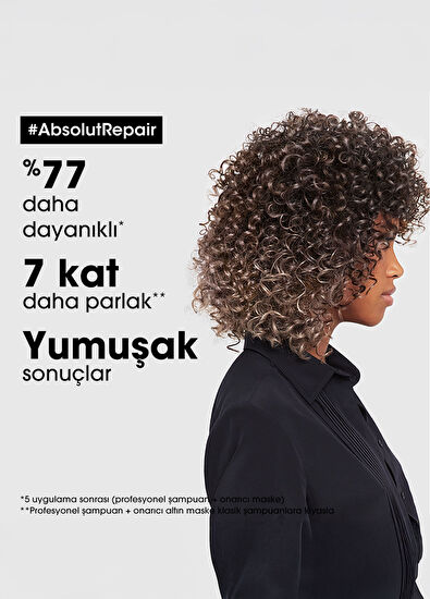 Loreal Professionnel Serie Expert Absolut Repair Resurfacing Golden Repairing Mask 500 ml - 4