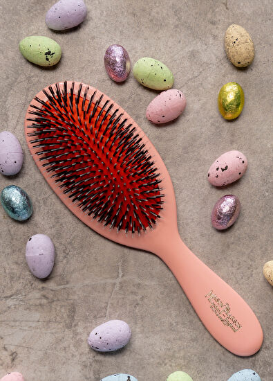 Mason Pearson Pocket Bristle Nylon BN4 Pink Hair Brush - 4