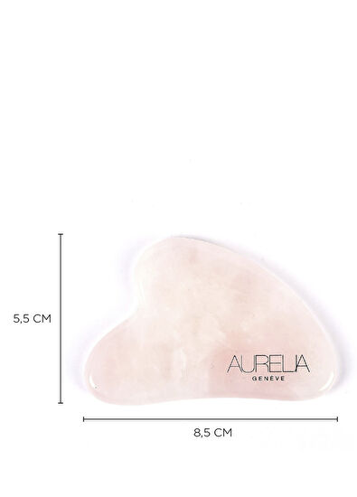 Aurelia Genève Rose Quartz Heart Gua Sha Taşı - 3