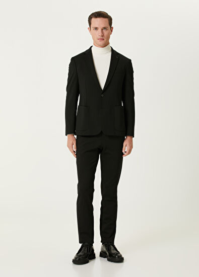 Beymen Club Siyah Örme Blazer - 3