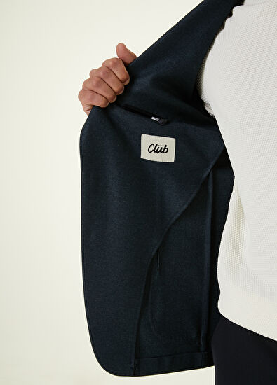 Beymen Club Koyu Gri İnce Flanel Yün Ceket - 10