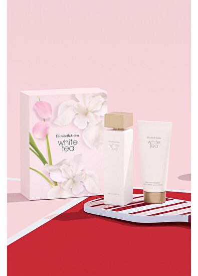 Elizabeth Arden White Tea EDT Spray 100 ml + Body Water Cream 100 ml Women's Perfume Set - 5
