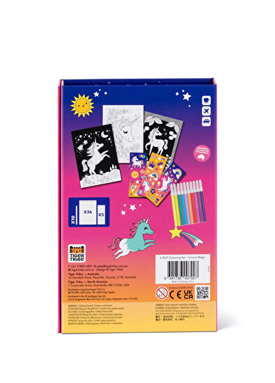 Tiger Tribe Unicorn Magic Coloring Set - 7