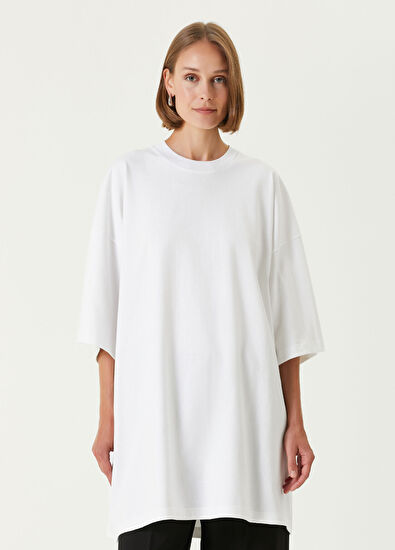 The Row Isha Oversize Beyaz T-shirt - 3