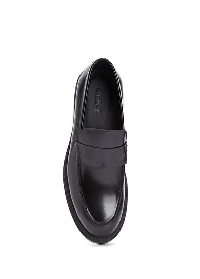 Beymen Club Siyah Erkek Deri Loafer - 4
