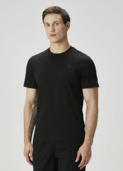 Moncler Black T-Shirt - 3