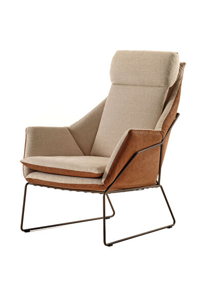 Sürton Kafes Kahverengi Krem Taba Berjer - 5