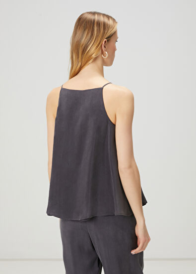 Beymen Club Anthracite Embellished Blouse - 5