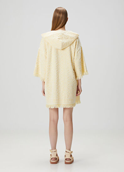 Zimmermann Coco Sarı Mini Havlu Elbise - 4
