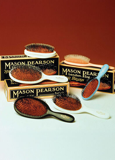 Mason Pearson Large Extra Boar Bristle B1 Pink Geniş Saç Fırçası - 6
