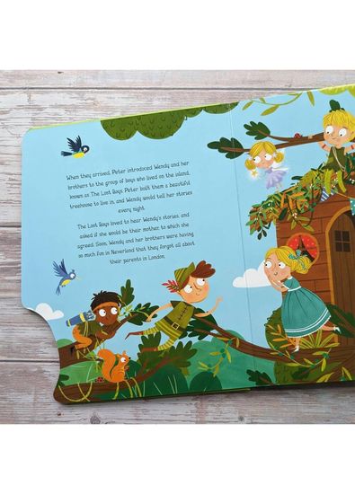 North Parade Publishing - Peter Pan Jumbo 6 Button Sound Book Yabancı ...