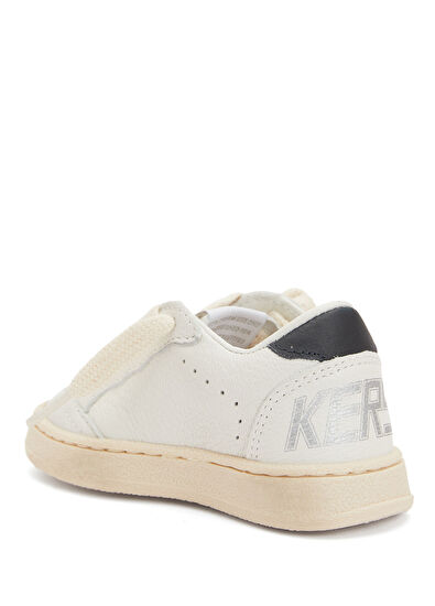 Golden Goose Ball Star White Unisex Kids Leather Sneakers - 3