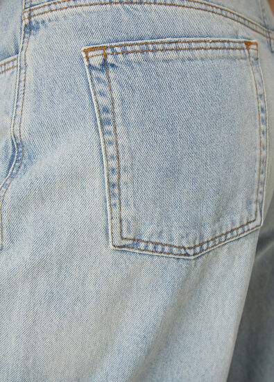 Beymen Club Mavi Oversize Jean Pantolon - 6