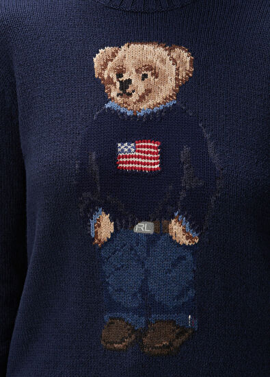 Polo Bear Lacivert Kazak - Görsel 7