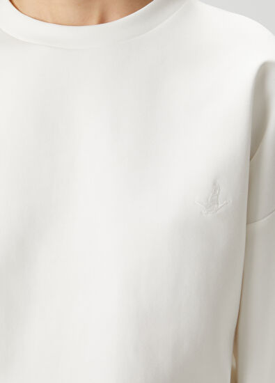 Beymen Club White Sweatshirt - 5