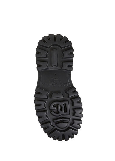 Dolce&Gabbana Siyah Logolu Erkek Çocuk Deri Bot - 5