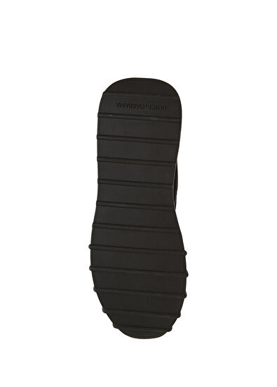 Athletic Siyah Erkek Deri Sneaker - Görsel 6