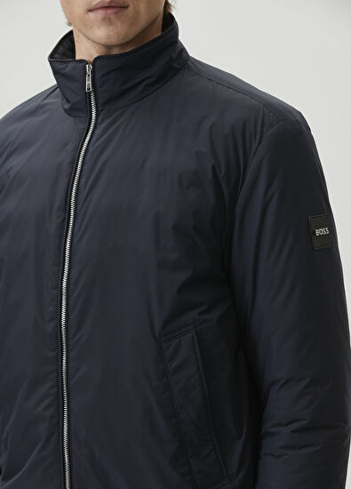 Boss Lacivert Puff Mont - 5