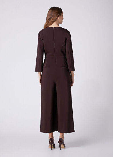 Beymen Club Purple Belted Jumpsuit - 5