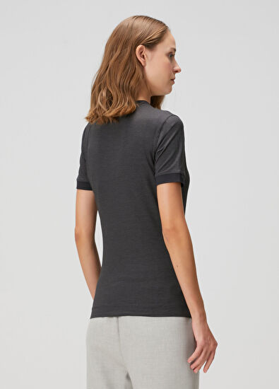 Guess Grey Logo T-Shirt - 4