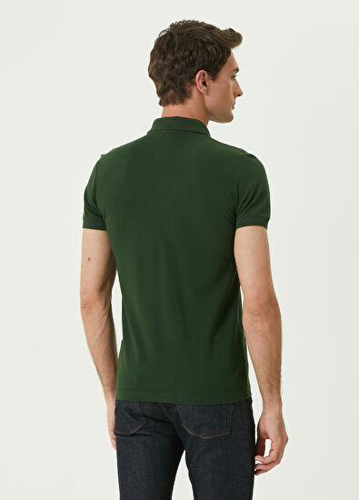 Beymen Club Slim Fit Yeşil Polo Yaka T-shirt - 4