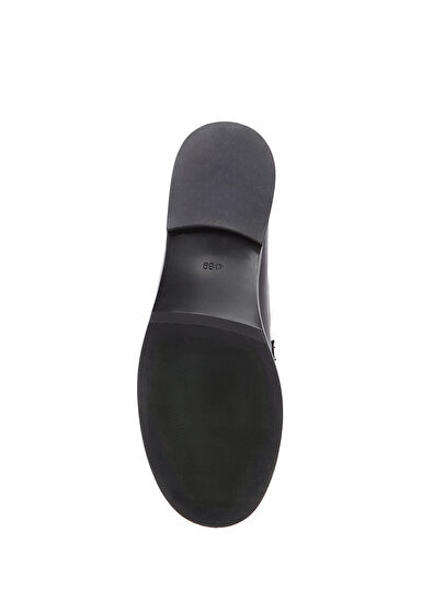 Beymen Club Black Tassel Women's Leather Loafers - 5