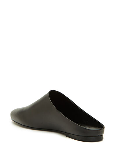 Beymen Club Black Leather Ballet Flats - 3