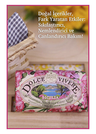 Nesti Dante Dolce Vivere Scilia Vegan Cilt Bakım Sabunu 250 gr - 5