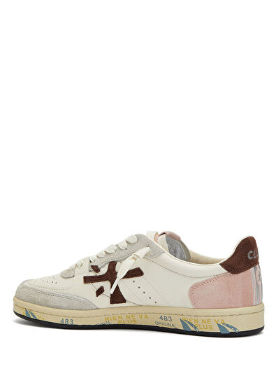 Bskt Clay Çok Renkli Kadın Deri Sneaker - Görsel 4