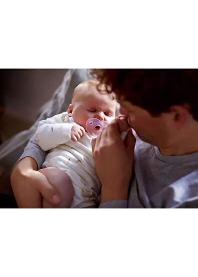 Philips Avent Soothie Pink Purple Pacifier Set - 7