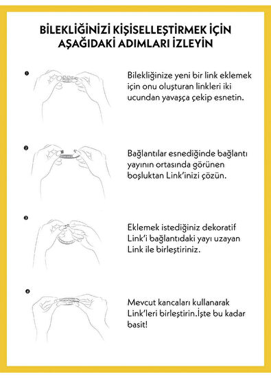 Gümüş Altıgen Vida Klasik Dekoratif Linkli Unisex Çelik Bileklik - Görsel 5