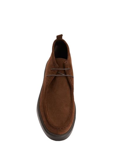 Beymen Club Açık Kahverengi Erkek Süet Casual Apron Bot - 4