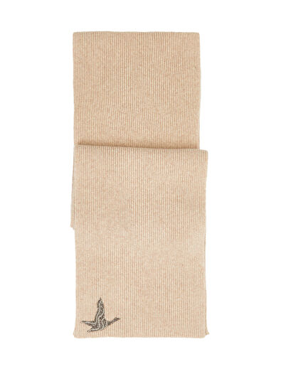 Beymen Club Beige Goose Accessory Women's Wool Scarf - 4